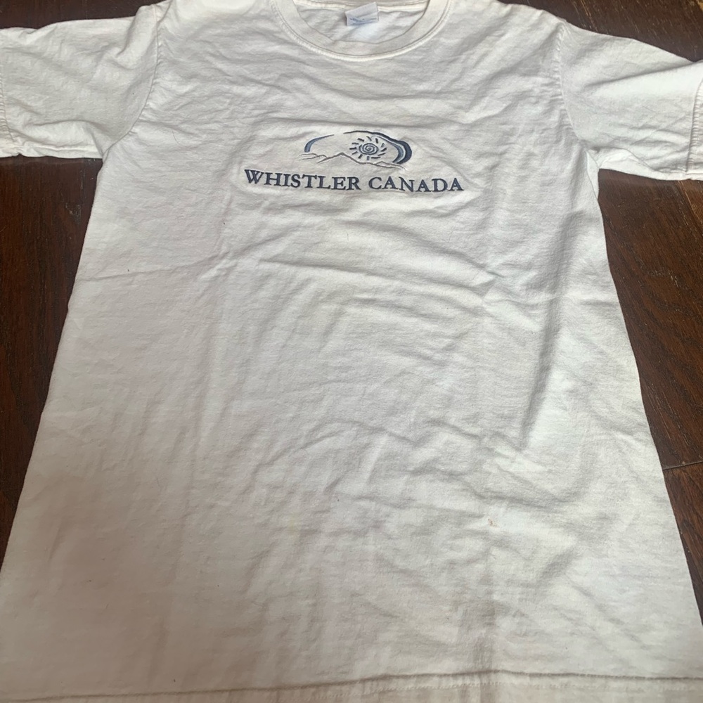 Whistler Canada Gildan White T-Shirt